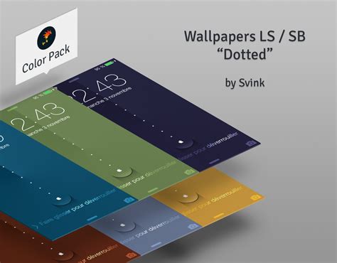 Wallpapers iOS7 LS/SB : Dotted Color by Svink77 on DeviantArt