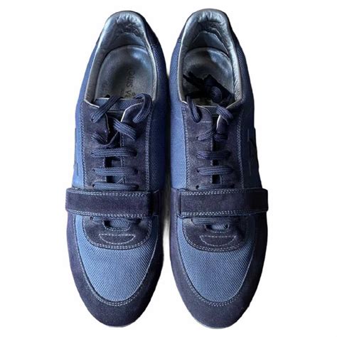 Blue Louis Vuitton Shoes Men's | semashow.com