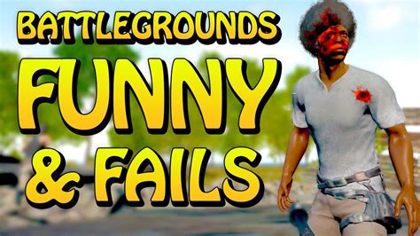 BATTLEGROUNDS FUNNY MOMENTS AND FAILS - #1 - Playerunknown PUBG - YouTube