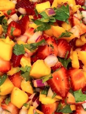 Strawberry Mango Chutney (Salad or Salsa) | the Seattle Cook