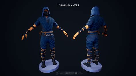 ArtStation - The ninja for VR