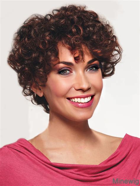 10 inch Auburn Monofilament Wigs For Black Women