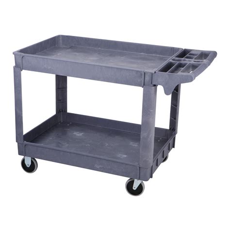 Polypropylene Plastic Service Cart - 24" x 36"