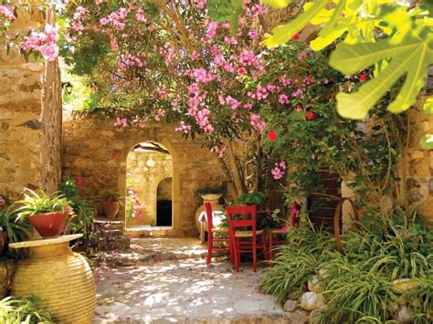 Pin by Kathy Wilson on Beautiful landscapes | Mediterranean landscaping, Tuscan garden design ...