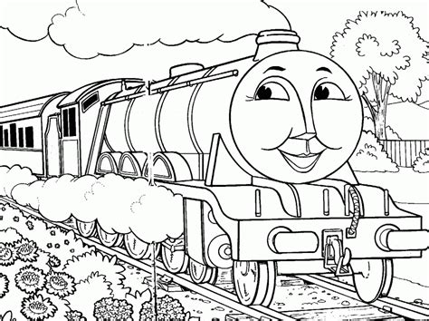 gordon thomas and friends coloring pages - Clip Art Library