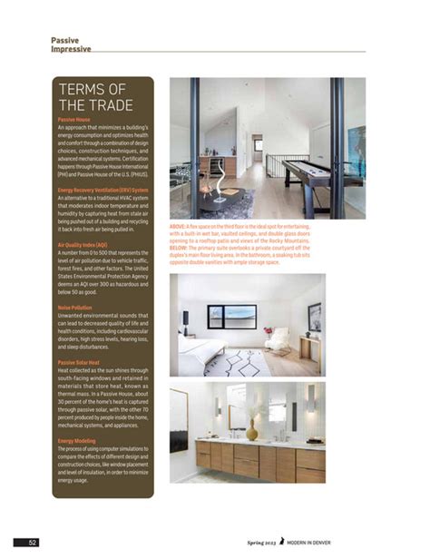 Modern In Denver - Modern In Denver - Spring 2023 - Page 52-53