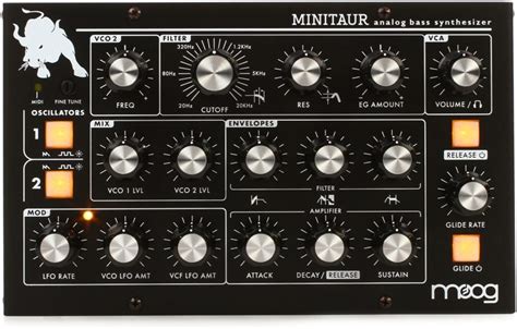 Moog Minitaur Analog Bass Synthesizer | Sweetwater