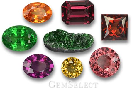 Varieties of Garnet Gemstone