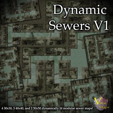 Dynamic Sewers V1 | Roll20 Marketplace: Digital goods for online ...