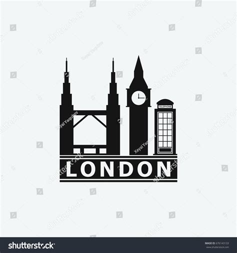 London Icon Vector Stock Vector (Royalty Free) 676143133 | Shutterstock