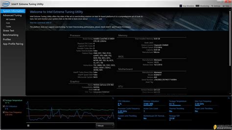 Intel® Extreme Tuning Utility (Intel® XTU) for PC ( > ,