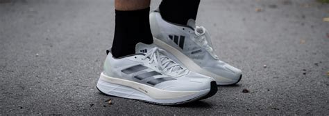 Adidas Adizero Boston 11 Running Shoes White Men's Running Adidas US ...