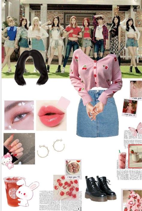 ~Oufit cheer up 10 member twice~ | Ropa kpop, Ropa, Moda de ropa