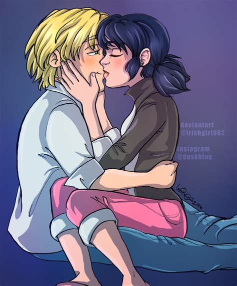 Adrien and Marinette - Miraculous Ladybug fã Art (39606586) - fanpop