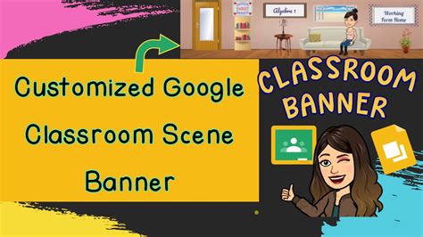 Customize Google Classroom BANNER - YouTube