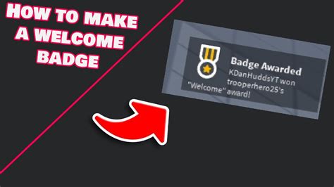 How to make a welcome badge in Roblox studio - YouTube