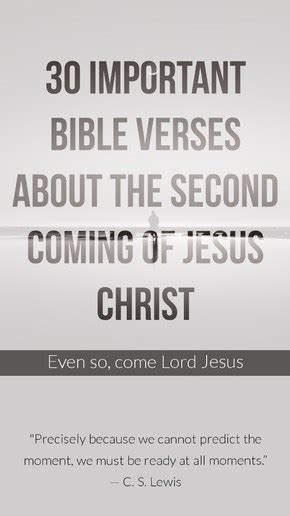 30 Epic Bible Verses About The Second Coming of Jesus