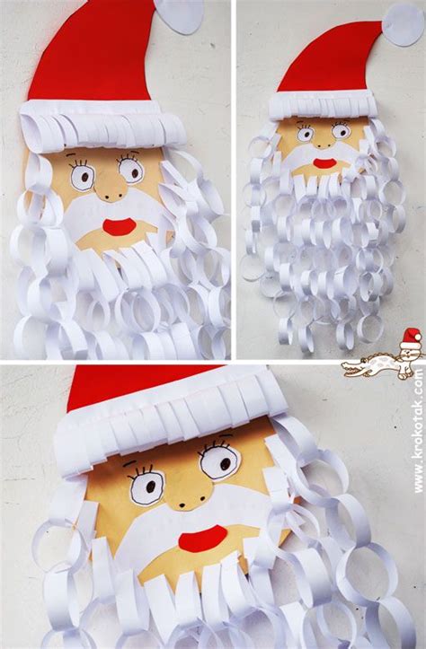 http://krokotak.com/page/34/ | Santa crafts, Christmas crafts, Xmas crafts