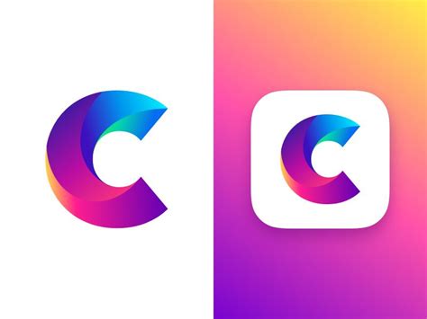 Letter C Concept | Logo design app, Logo design creative, App icon design