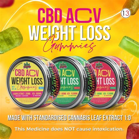 Canna Gummies CBD + ACV Weight Loss Gummies | Aarogya CBD