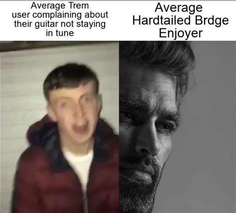 Another fan vs enjoyer meme : r/GuitarMemes