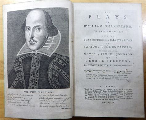 Plays of William Shakspeare-Shakespeare, 10 Volumes by William ...