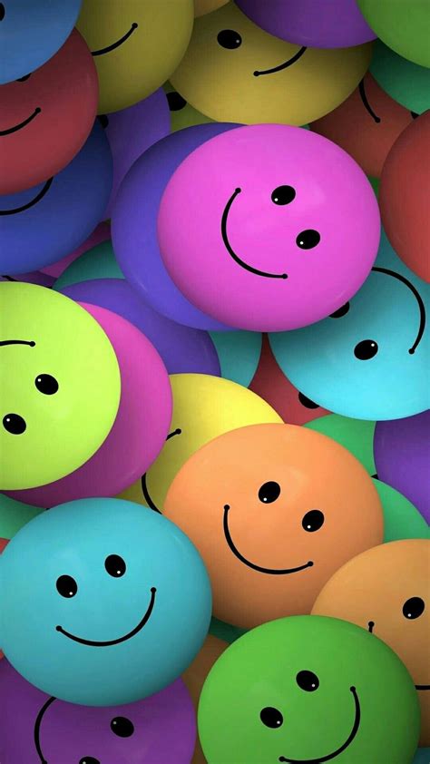 Download A Vibrant Array of Smile Emoji Pebbles Wallpaper | Wallpapers.com