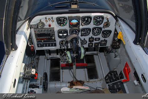 Private Beech T-34A Mentor **Cockpit** | The controls of thi… | Flickr