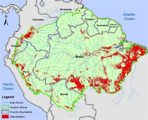 Amazon Deforestation Map