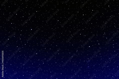 Galaxy space background. 3D photo of starry night sky. Dark blue sky ...