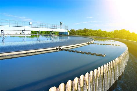 Modern urban wastewater treatment plant. - Nuvoda