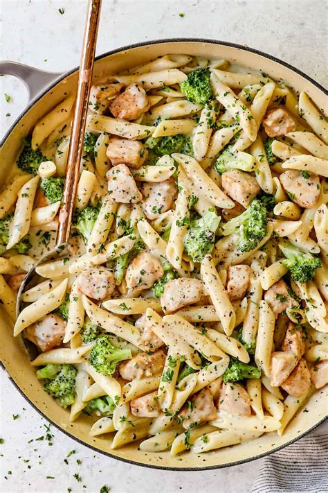 Chicken Broccoli Alfredo - Carlsbad Cravings