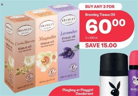 Bramley Tissue Oil 3 x 100ml offer at PEP