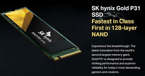 SK hynix Gold P31 M.2 NVMe SSD Review in 1TB and 500GB - Legit Reviews