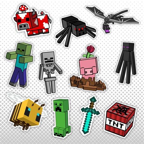 Minecraft Vinyl Decal Stickers - Etsy in 2022 | Minecraft stickers, Craft stickers, Cool stickers