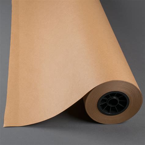 36'' x 300' 64# Brown Paper Roll Table Cover