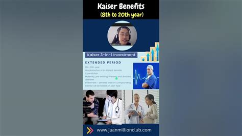 Kaiser Benefits (8th to 20th Year) - YouTube