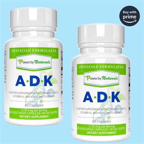 ADK: Comprehensive Health Support Capsules - 60 Capsules