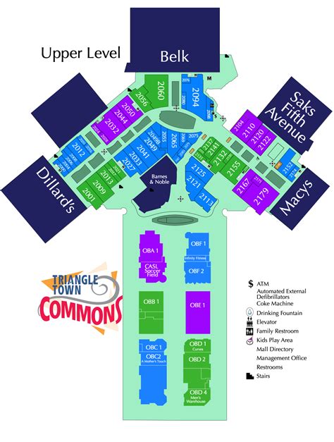 Triangle Town Center Map Directory