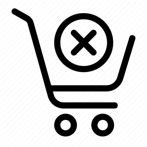Empty cart, out of stock icon - Download on Iconfinder