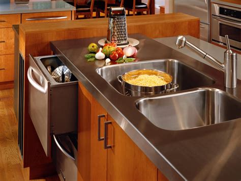 Stainless Steel Countertops | HGTV