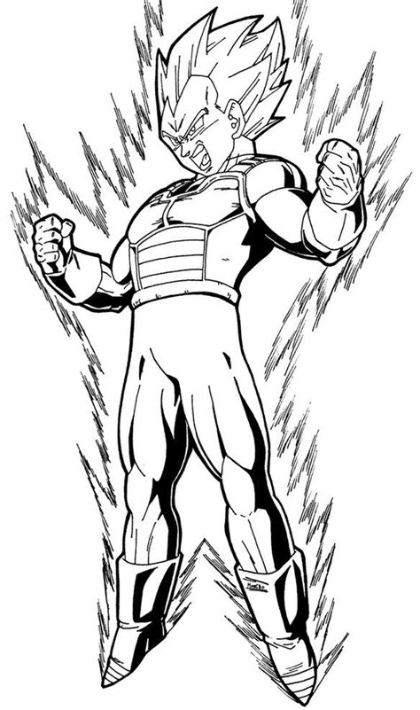 Dragon Ball Z Vegeta Super Saiyan Coloring Pages | Dragon ball super artwork, Dragon ball ...