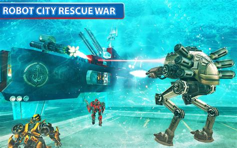 Underwater Submarine Multi Robot Fighting Games APK for Android Download