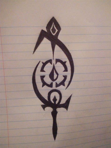 vampire symbol by ~vampiren-king on deviantART Symbol Tattoos, Tribal ...