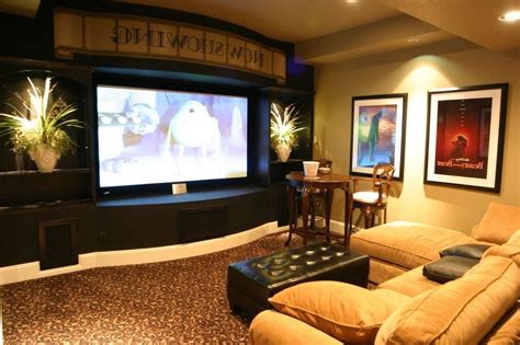 basement media room pictures | ... Media Room Basement Design Ideas ...