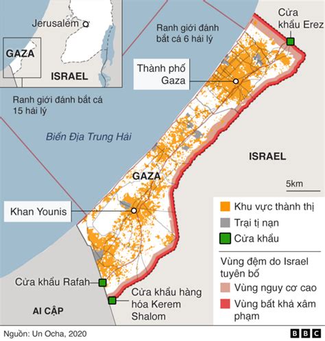 Lịch sử cuộc xung đột giữa Israel và Palestine tại Dải Gaza - BBC News Tiếng Việt