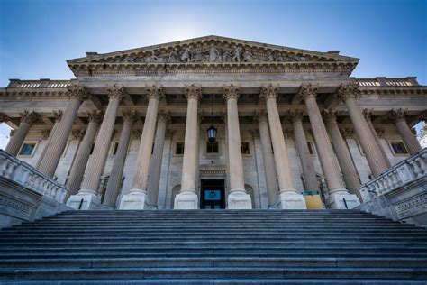 The United States House of Representatives Building at the Capit ...