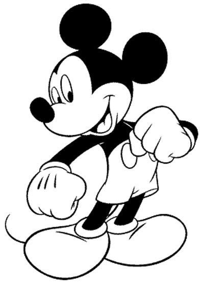 Mickey Mouse Coloring Pages For Kids Printable