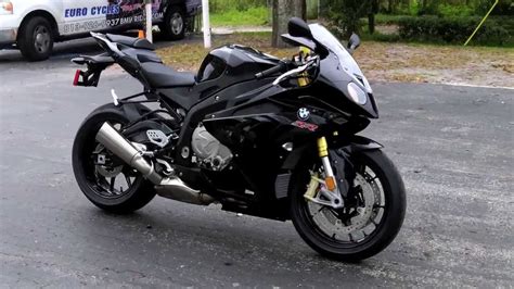 2014 BMW S1000RR Black at Euro Cycles of Tampa Bay - YouTube