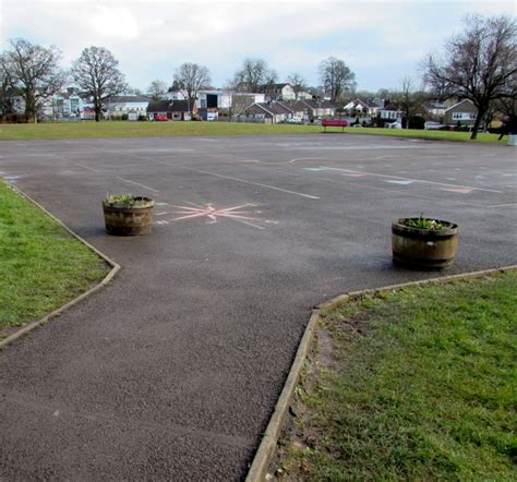 Malpas Park Primary School playground,... © Jaggery :: Geograph Britain ...